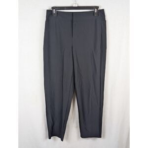 Athleta Stellar Trouser Pant Black Women's Size 6